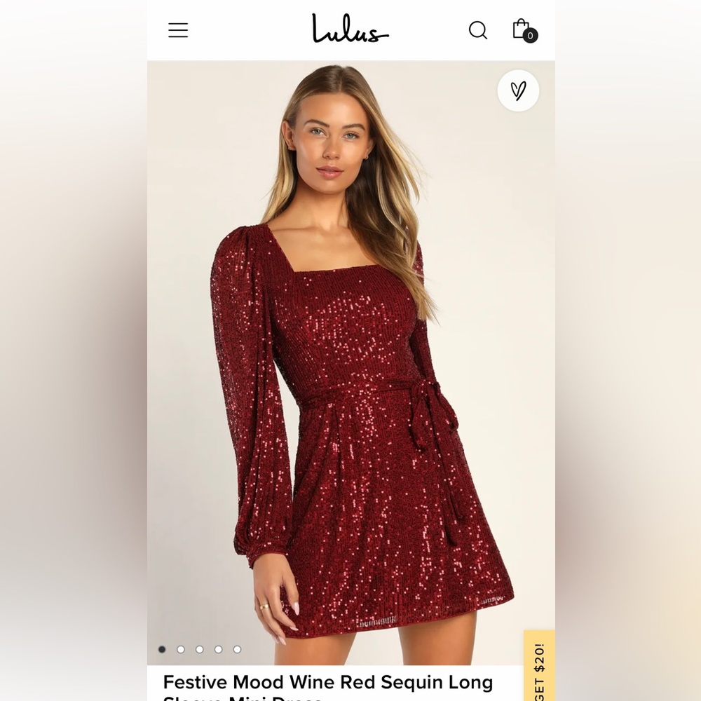 Sequin dress